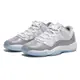 NIKE 籃球鞋 AIR JORDAN 11 RETRO LOW 灰水泥 AJ11 冰底 大童 女 528896-140