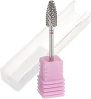 BATHVEVE Cuticle Drill Bits for Nails Professional Nail Drill Bit for Nails Dual Direction Design Easy to Use for Home Salon Nail Care and Polishing