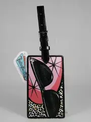 Giftcraft-Backpack/Briefcase/Luggage Tag-Retro Glasses #485006 New With Tag