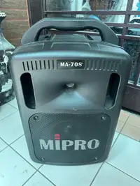 在飛比找Yahoo!奇摩拍賣優惠-台灣 MIPRO MA708 攜帶式無線麥克風擴音機喇叭 u