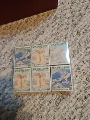 Vintage 70s Crabtree & Evelyn Sea Shell Shape Soap Jojoba Oil Lot of 6 0.9 oz