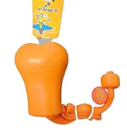 Rogz Bonehead Tugg Toss Fetch Bouncing Flying Dog & Puppy Toy - Large Size