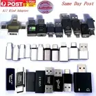 All Kind Adapter Converter Connector USB A to C iPhone Micro WIFI Bluetooth Mini