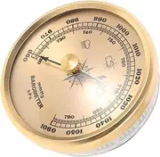 TINEASUR Portable Barometer Home Barometer Dial Barometer Household Barometer Barometers for Home Multi-use Barometer Small Barometer Air Pressure Gauge Pressure Gauge Tool Barometer Indoor