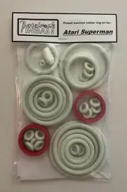 1979 Atari Superman Pinball Machine Rubber Ring Kit