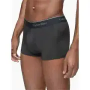 CALVIN KLEIN MICROFIBER 4-PACK MENS LOW RISE TRUNK UNDERWEAR SZ XL#NP23470-NWT