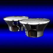 Dual Velocity Stack Air Cleaners Chrome For Big Block Chevy 396 427 454 502