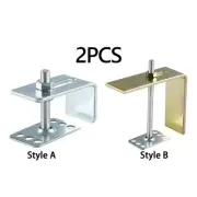 2 Pieces Undermount Sink Clips Sink Supports Ceramic Basin Clips