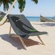 Minecraft Beach Towel
