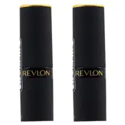 2PK Revlon 4.2G Lipstick Super Lustrous Matte Pink Lipstick 005 Heart Breaker