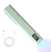 Single Nail UV Light, Hand Held UV Light for Nails - Rechargeable LED Showcase Pen for Nails,Wireless Timer Lamp 2, Professional Portable Dryer for Nail Art