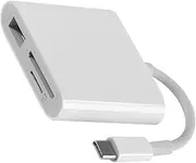USB- Reader/Card Reader Type-c to USB Adapter Multipurpose Memory Card Converter Portable Compact Design
