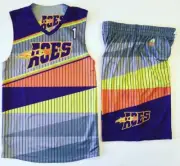 10 Adult Basketball Uniforms Set Reversables Home & away of Jerseys & Shorts+
