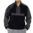 Adidas Originals Men's Quarter Zip Colorblocked Jacket Size M /085