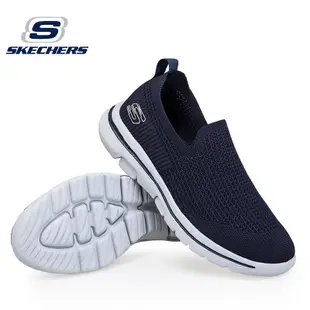 【現貨】斯凱奇/skechers 2023 新款男士女士大碼 飛織鞋面套腳休閑鞋 記憶鞋墊 md大底高彈性 戶外跑鞋