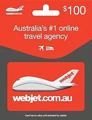 Webjet Gift Card - Delivered by mail (AU Only)