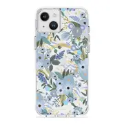 Case-Mate Rifle Paper Case - MagSafeFor iPhone 14 Plus (6.7") - Garden Party Blue