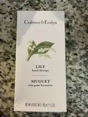 Crabtree & Evelyn LILY Hand Therapy 3.5 oz NEW in BOX TUBE SEALED Hand Cream