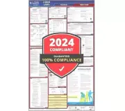 J. J. Keller 2024 New York & Federal Labor Law Poster 24" X 40" LARGE