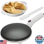 Baker's Friend Instant Crepe Maker with Handle, Electric Crepe Maker Machine,