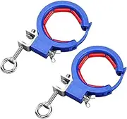 AsrMyjcx 2Pcs Cable Tray Rollers Wire Management Easy to Use Adjustable Cable Threading Tools Wire Pulling Pulley, Navy Blue