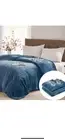 Degrees of Comfort Heated Blanket Sherpa Dual Control – King Size- Burgundy
