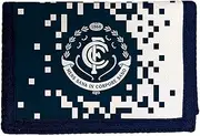 Carlton Blues AFL Footy Velcro Wallet