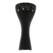 Violin Tailpiece 4 Fine Tuners Aluminium Alloy Fiddle Tailgut 1/8 3/4 4/4 Pa MNJ