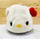 【震撼精品百貨】Hello Kitty 凱蒂貓~日本SANRIO三麗鷗 KITTY造型絨毛帽-白大臉*30208