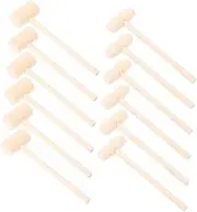 KONTONTY 12Pcs Mallets Lightweight Mini Hammers for Cake and Seafood Fun for Development and Play Montessori Style