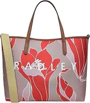 [RADLEY] London Southwell Gardens Medium Open Top Tote Bag (Beige), Medium Beige, Medium