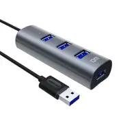 CHB009 4 Ports USB3.0 Hub 300Mbps Extender Extension Connector Adapter USB Hub for PC Laptop