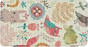 Personalized Pattern Travel Toddler Bed Sheet Waterproof Cot Sheet for Cot Bed Kids for Children Sleeping Cot 50'' x 25'' (Sheet,Bed Not Included)