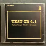 劉漢盛百大榜單/ OPUS3測試片TEST CD 4.1（非海外復刻版）舊版1993年瑞典版無IFPI無條碼