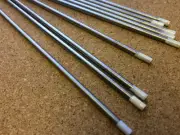 3.2mm x 150mm White Tip Tungsten 0.8% Zr Zirconiated AC Tig Welding Electrode