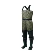 BASSDASH Camo Breathable Boot Foot Hunting Waders Ripstop Lightweight Chest W...