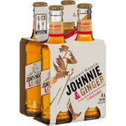 [Johnnie Walker] Johnnie Walker & Ginger 345mL Bottles (4Pack)