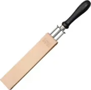Herold Solingen Razor Strop with Clamp Pre & Fine Sharpening Sides 7" Are Usable