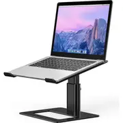 Ergonomic Adjustable Aluminium Laptop Stand Notebook - Black