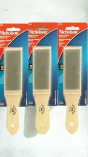 3 Pack Crescent Nicholson 8" Number 4 File Card - T21455