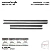 For Mitsubishi Attrage 4Dr 2013 - '23 Set 4dr Inner Weatherstrip Door Belt