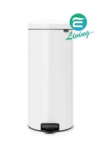 在飛比找Yahoo!奇摩拍賣優惠-【易油網】BRABANTIA PEDAL BIN 白色 時尚