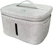 U-V Disinfection Bag, Portable USB Rechargeable LED U-V Disinfection Bag, Suitable for Baby Bottles/Underwear/Toothbrush/Beauty Tools/Jewellery,Gray