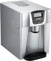 Devanti Ice Maker Machine, 2L Stainless Steel Portable Countertop Icemaker Cube