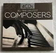 All Time Greatest Composers (4 Music CDS) Beethoven Bach Mozart Tchaikovsky New