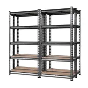 4x1.5M Warehouse Racking Shelving Storage Rack Steel Garage Shelf Shelves