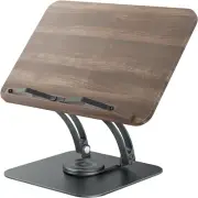 Tounee Book Stand for Reading, Adjustable Book Holder with 360° Swivel Base, ...