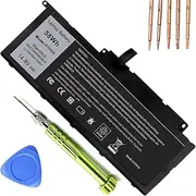 F7HVR Battery 58WH for Dell Inspiron 15 7537 for Dell Insprion 17 7737 Series 14-7437 17-7737 17HR-1728T 062VNH G4YJM T2T3J 14.8V Replaceable