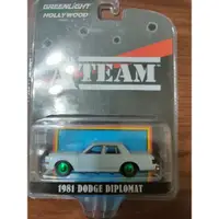 在飛比找蝦皮購物優惠-Greenlight 1/64 A team 1981 Do