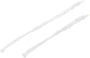 HANABASS 2Pcs Macrame Plant Hanger Hanging Basket for Flower Pot Display Rustic Wall Decoration for Home Balcony Garden